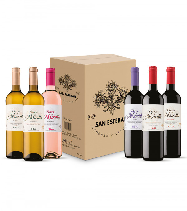Pack degustación Tierras de Murillo | Vino de Rioja